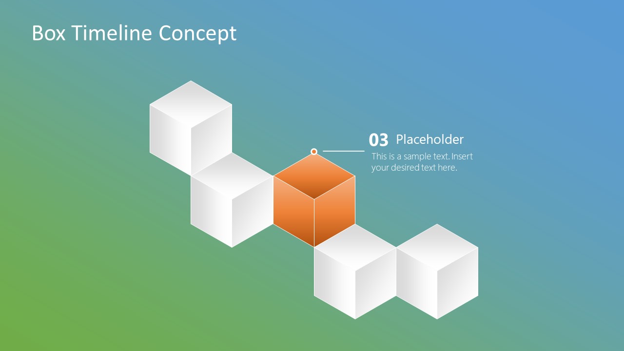 3D Box Process Diagram3