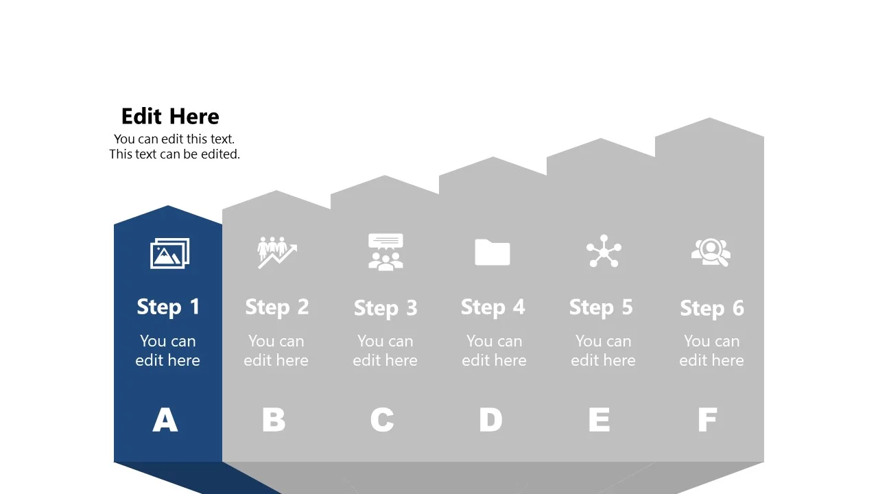 6 Steps Infographic Template2