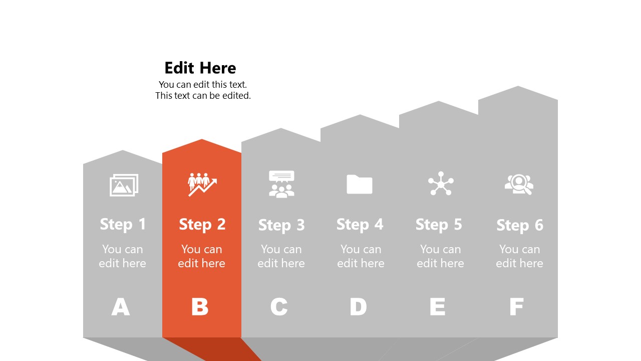 6 Steps Infographic Template3