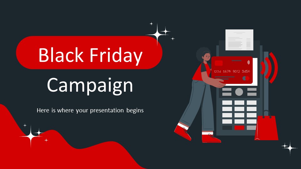 Black Friday Campaign PowerPoint Template1