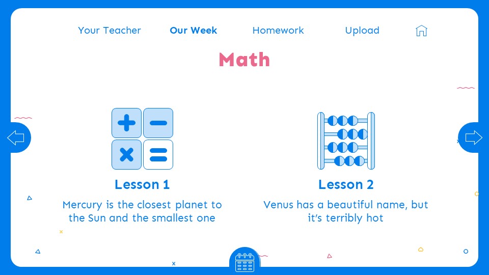 Blue E-Learning PowerPoint Template12