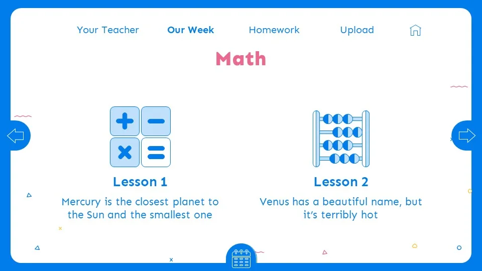 Blue E-Learning PowerPoint Template12