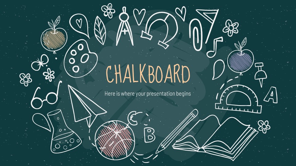 Chalkboard Powerpoint Template1