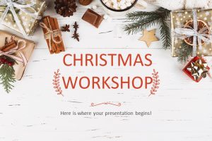 Christmas Workshop PowerPoint Template