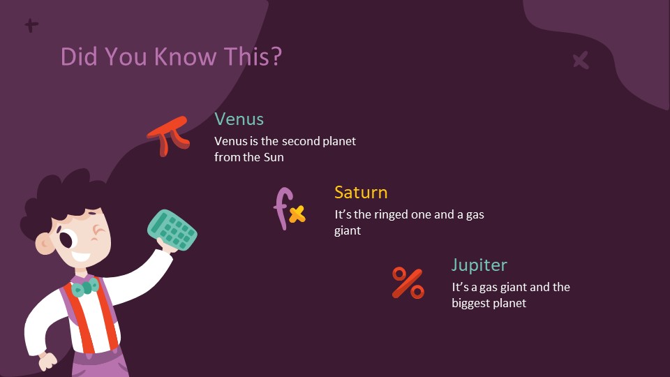 Creative Math Lesson PowerPoint Template15