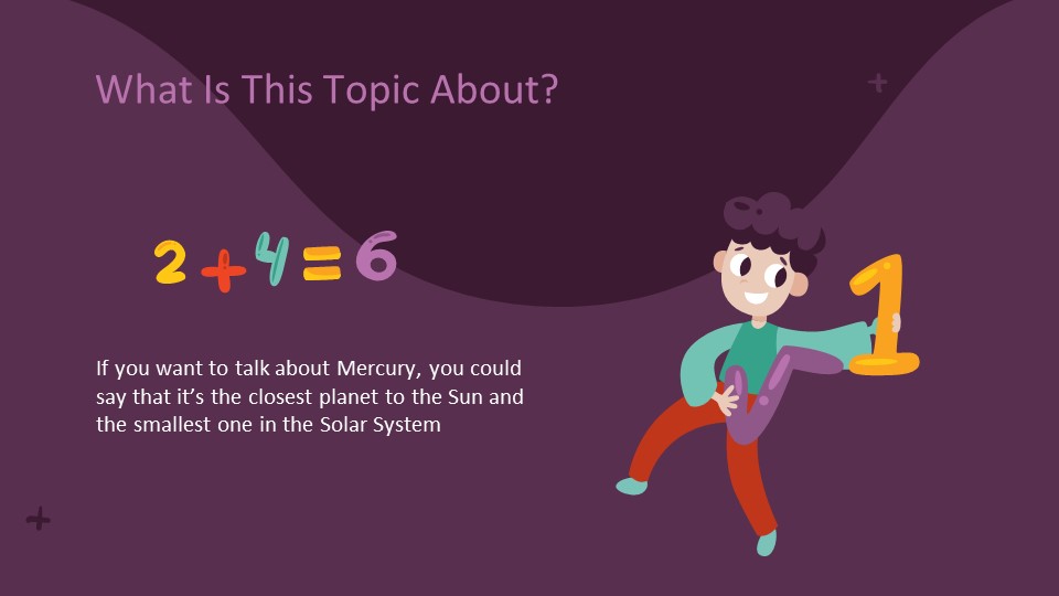 Creative Math Lesson PowerPoint Template7