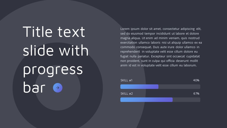 Dark Radiance Business PowerPoint Template4