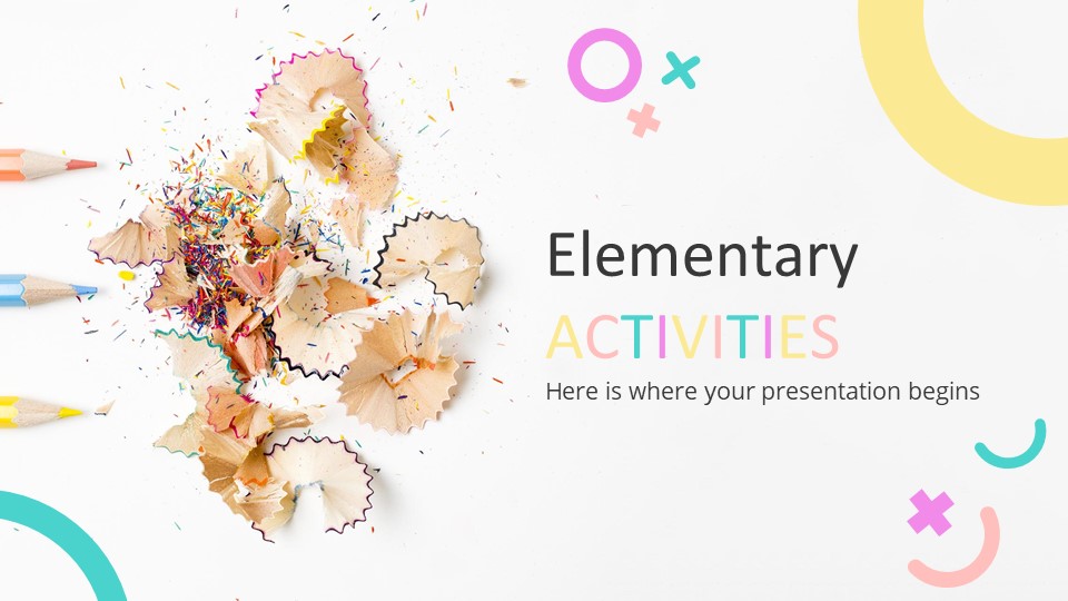 Elementary Activities PowerPoint Template1