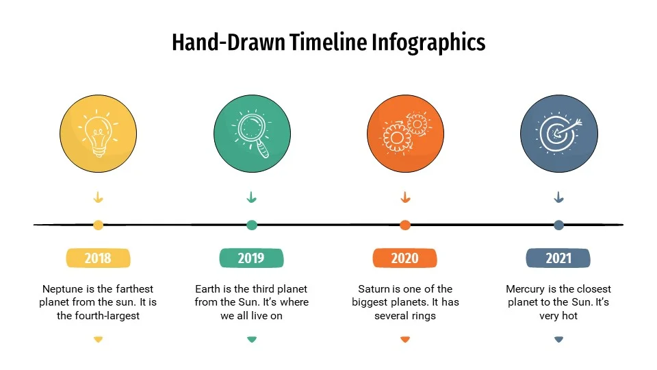 Hand-Drawn Timeline Infographics5
