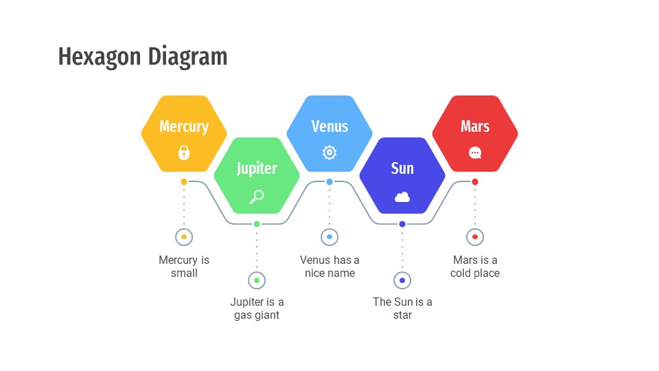 Hexagon Diagram Template29