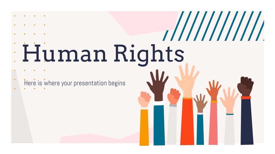 Human Rights Lesson PowerPoint Template1