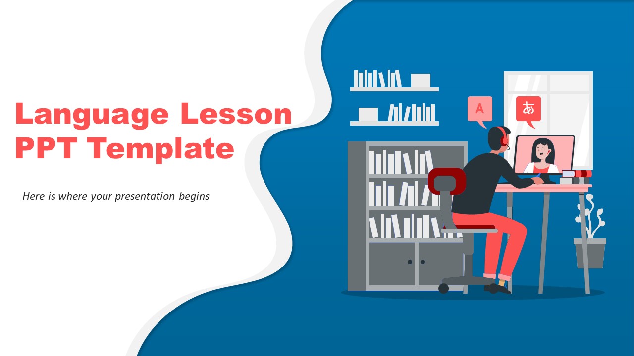 Language Lesson PowerPoint Template1