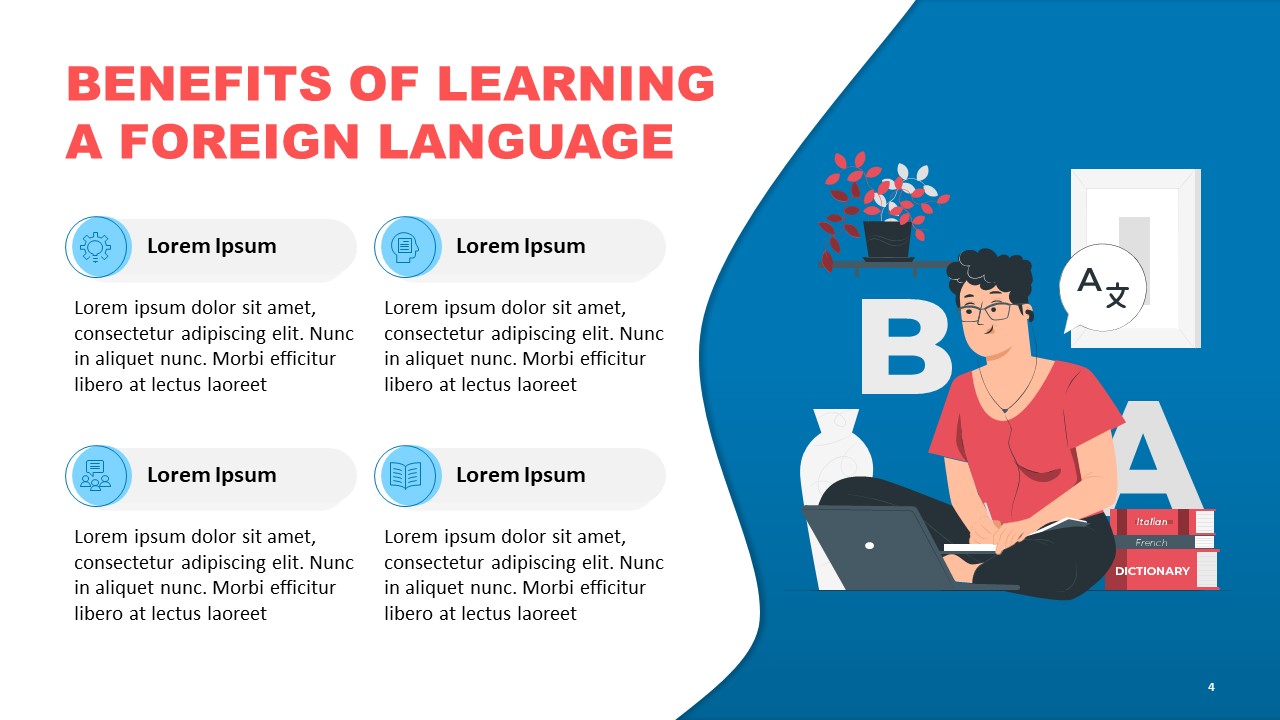 Language Lesson PowerPoint Template4