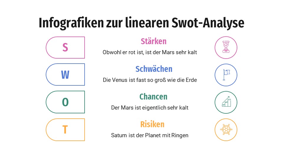 Linear SWOT Analysis Infographics14