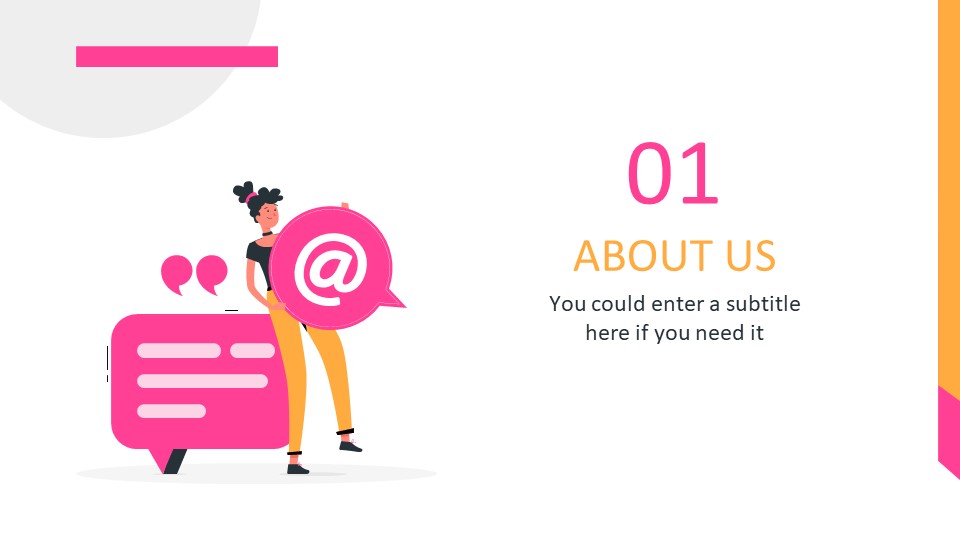 Magazine Social Media PowerPoint Template3