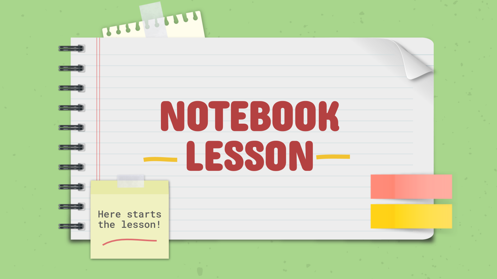 Notebook Lesson Plan1