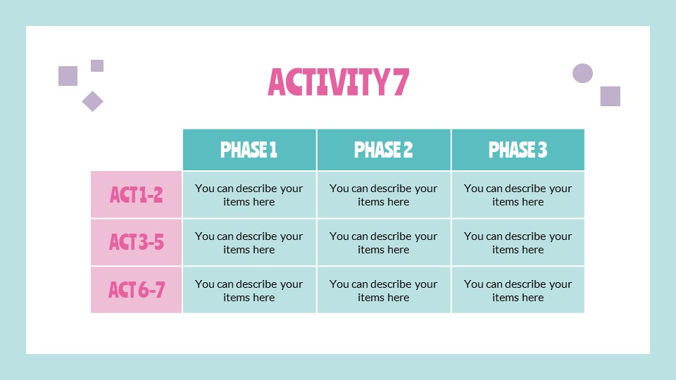 Online Course Daily Activities Template19