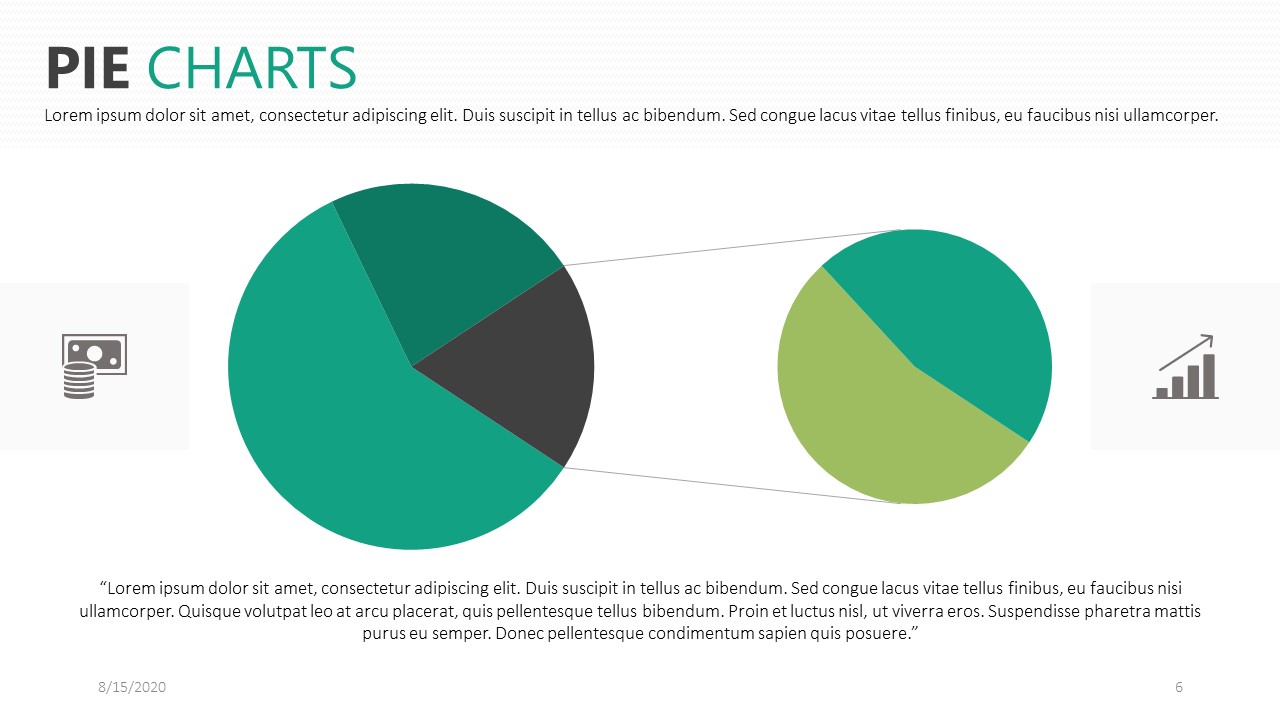 Pie Chart PowerPoint Template6