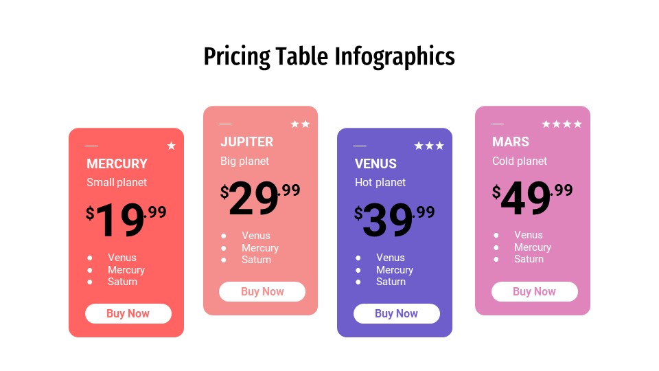 Pricing Table Infographics19