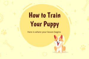 Puppy Training Powerpoint Template