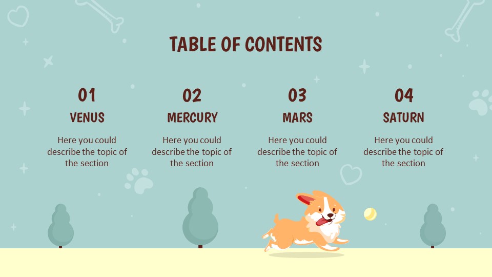 Puppy Training Powerpoint Template2