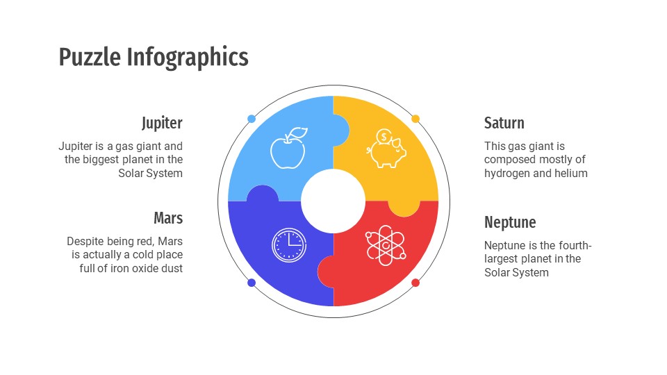 Puzzle Infographics Templates2