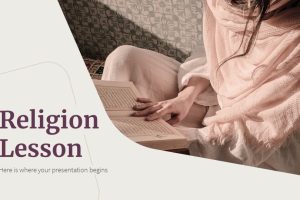 Religion Lesson PowerPoint Template