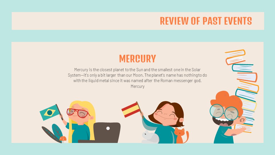 School Newsletter PowerPoint Template17