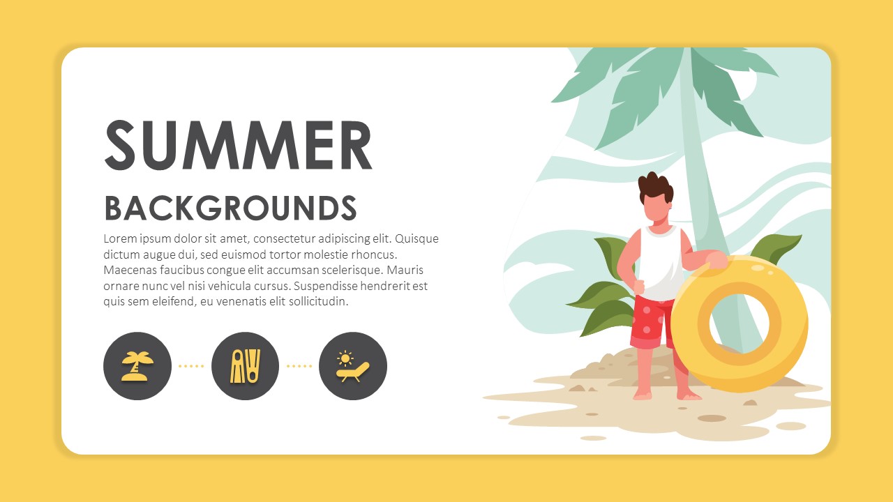 Summer Background Template2