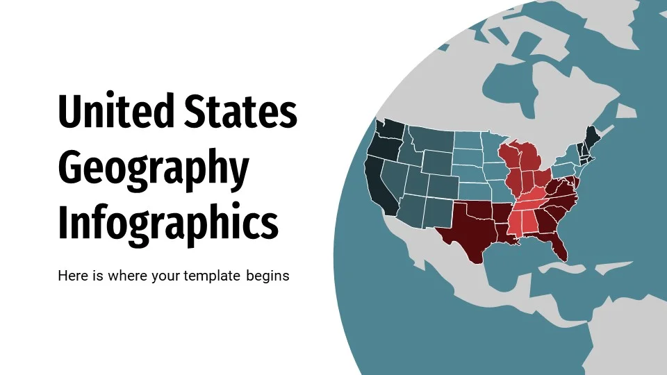 United States Geography Infographics1