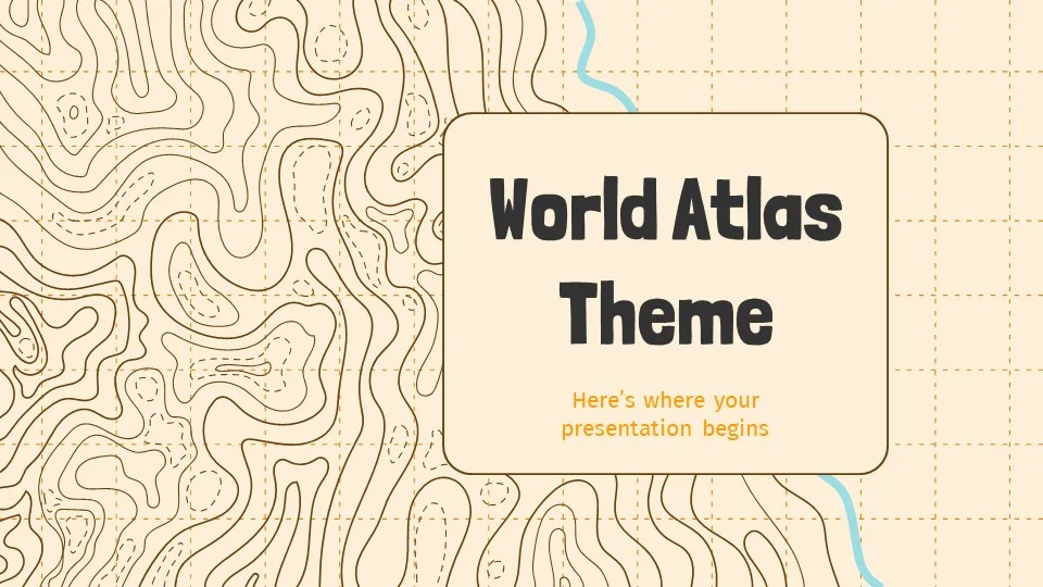 World Atlas PowerPoint Template1