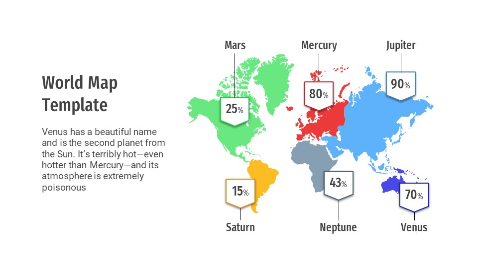 World Map Templates23