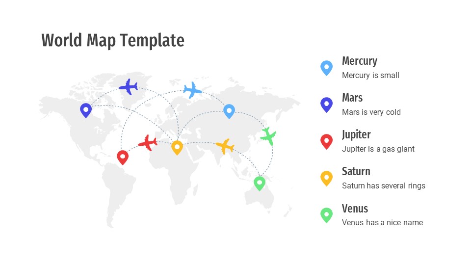 World Map Templates5