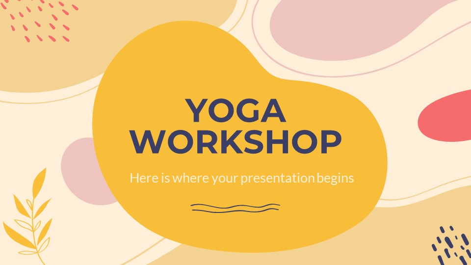 Yoga Workshop PowerPoint Template1