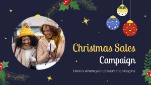Christmas Sales Campaign Presentation