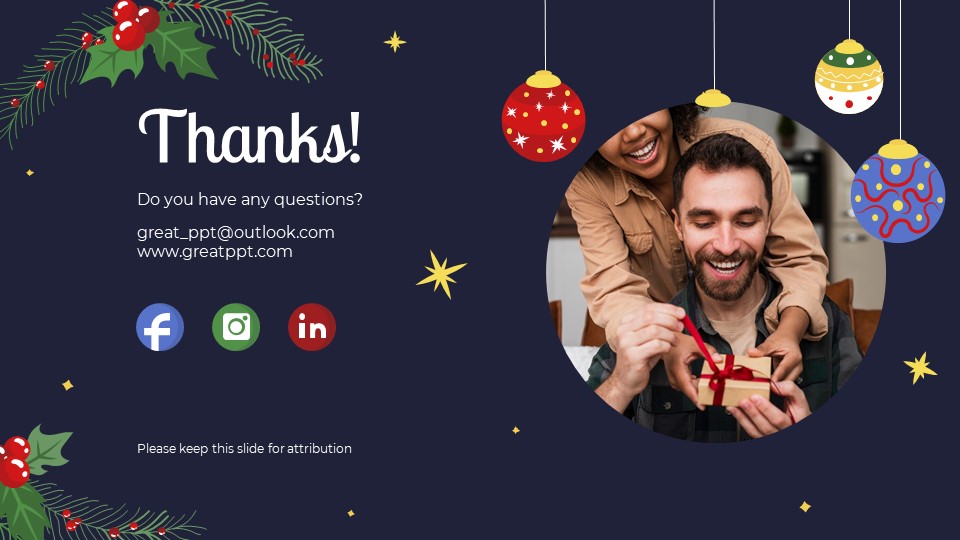 Christmas Sales Campaign Presentation