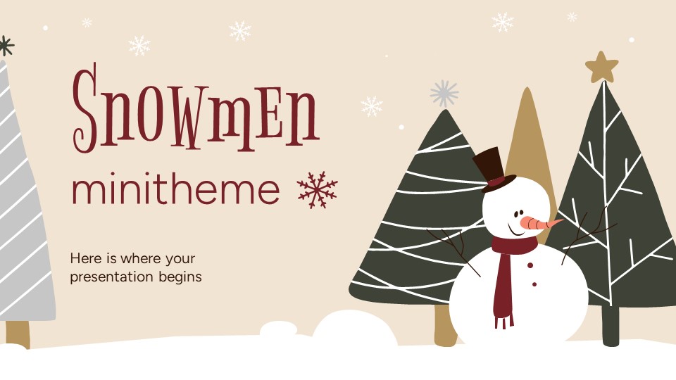 Snowmen Minitheme1