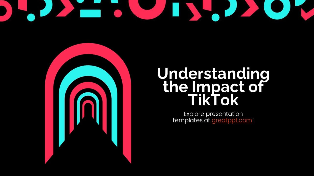 The Impact of TikTok PowerPoint Template by GreatPPT 1