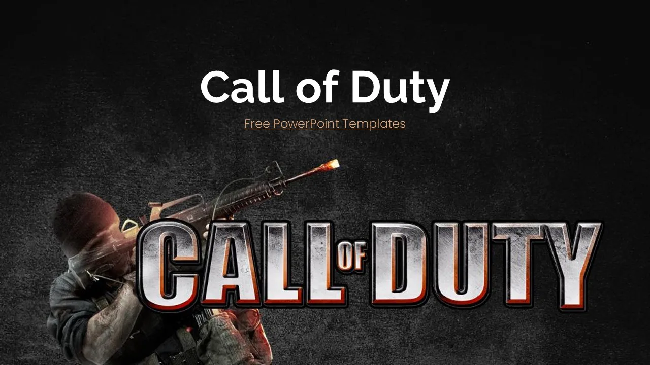Call of Duty PowerPoint Template1