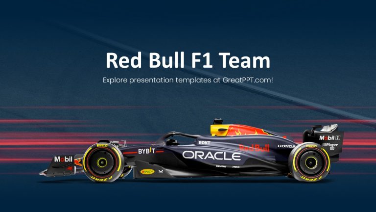 Red Bull F1 Team PowerPoint Template