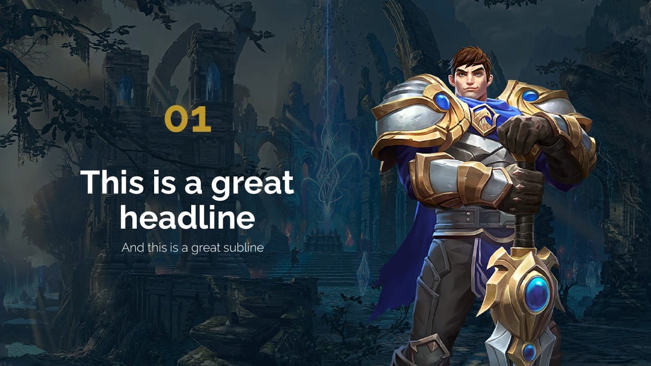 League of Legends PowerPoint Template 4