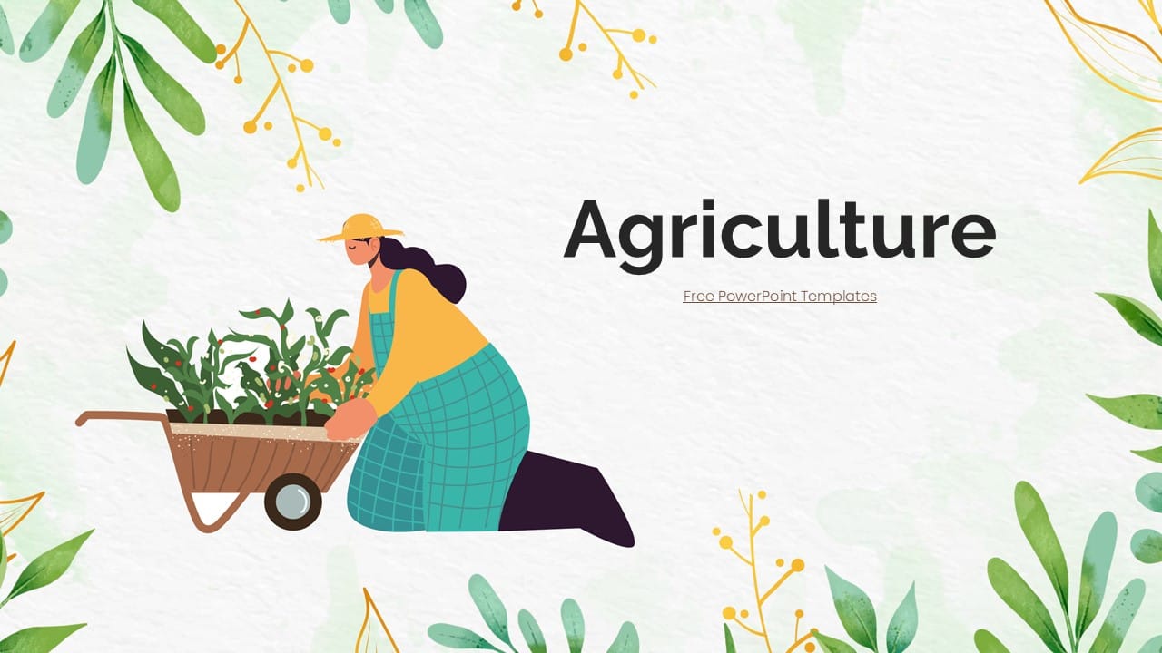 Agriculture PowerPoint Template 1