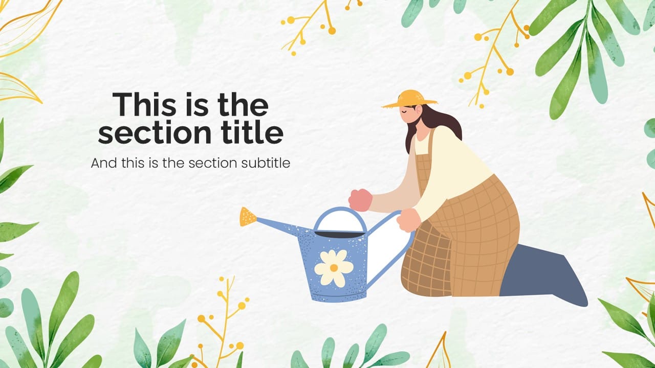 Agriculture PowerPoint Template 3