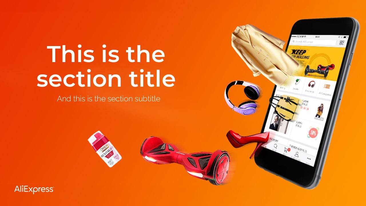 Aliexpress PowerPoint Template 3