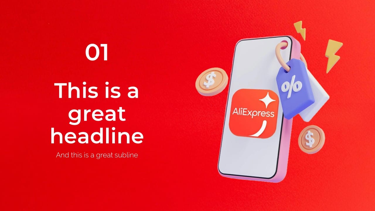 Aliexpress PowerPoint Template 4