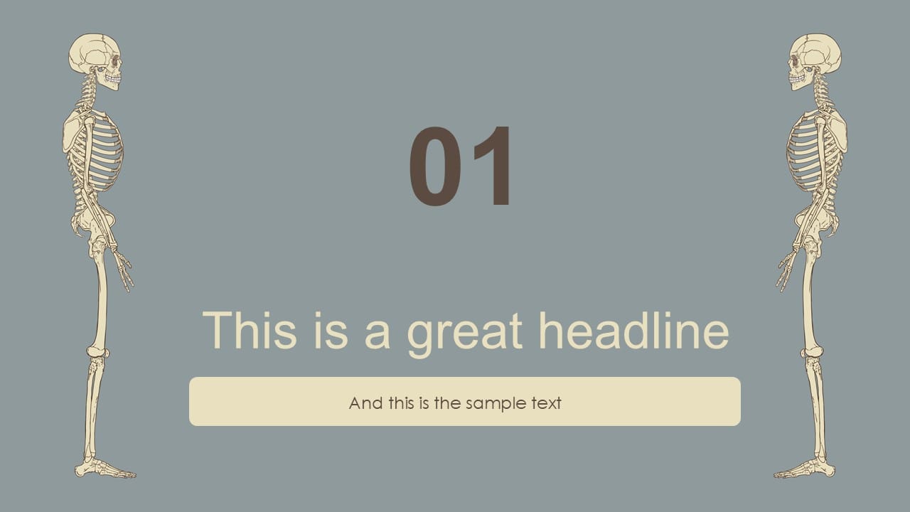 Anatomy PowerPoint Template 3