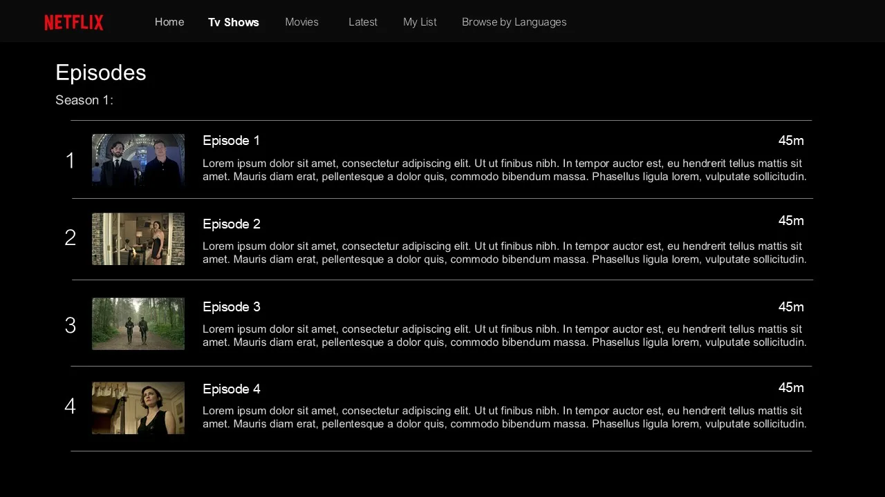 Animated Netflix PowerPoint Template 8