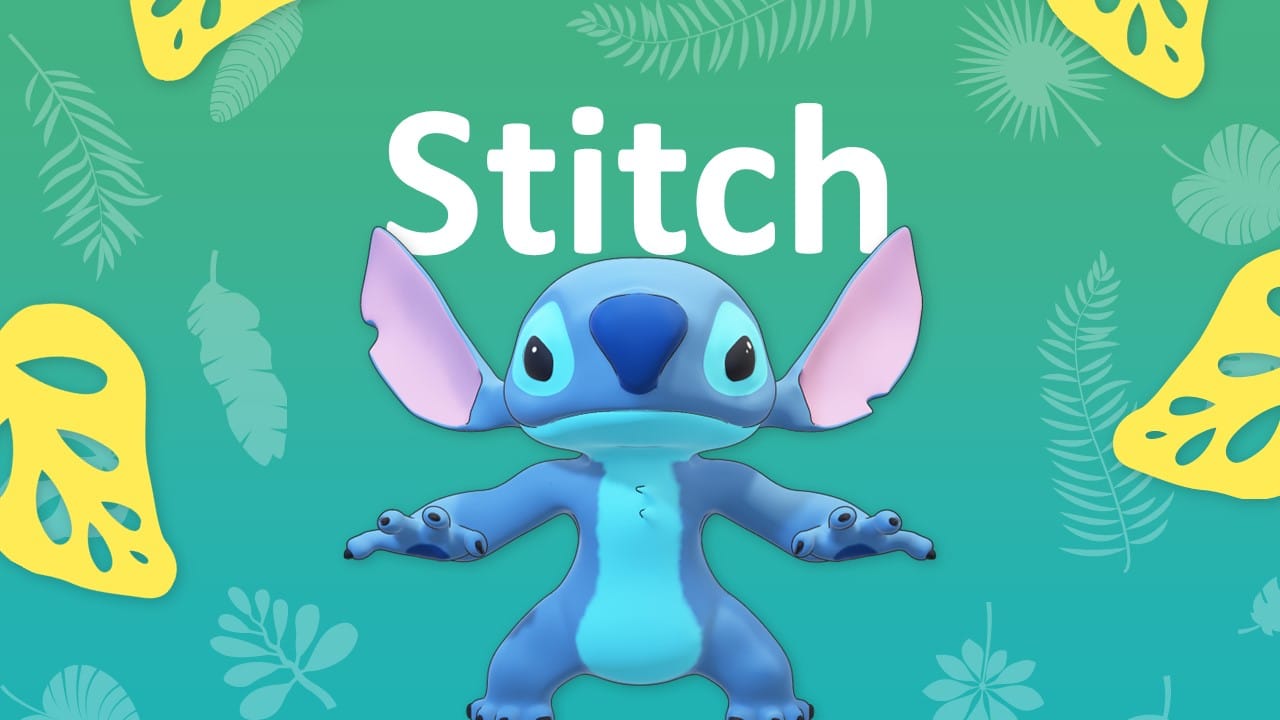 Animated Stitch PowerPoint Template 1