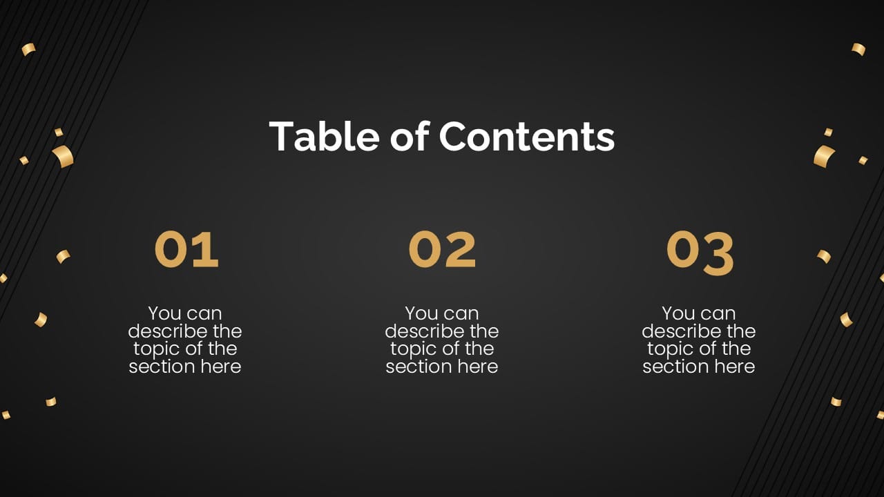 Black Friday Balloon PowerPoint Template 2