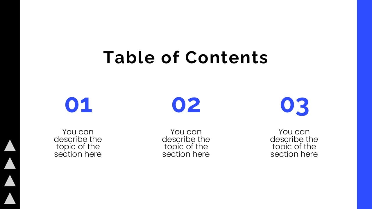 Blue Minimalist Business PowerPoint Template 2